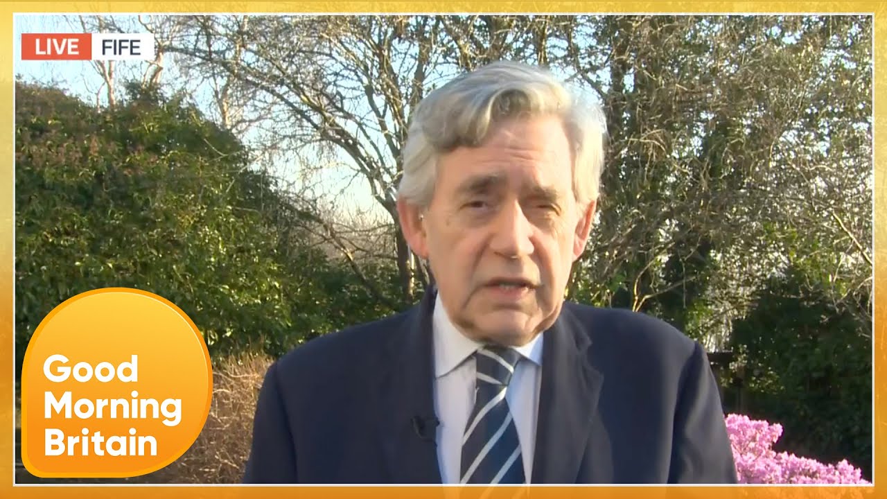 Former PM Gordon Brown Calls For President Putin To Be Tried For War Crimes | Good Morning Britain