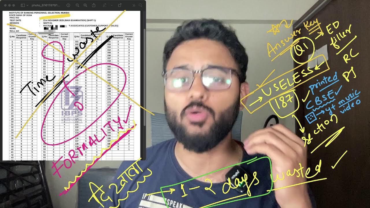 🔥SBI CLERK ANSWER KEY & SCORECARD OUT- Useless or Useful?