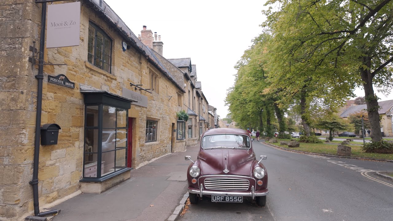 The Prettiest Shops in Moreton-in-Marsh | Autumn Luxury Window Shopping 🛍️
