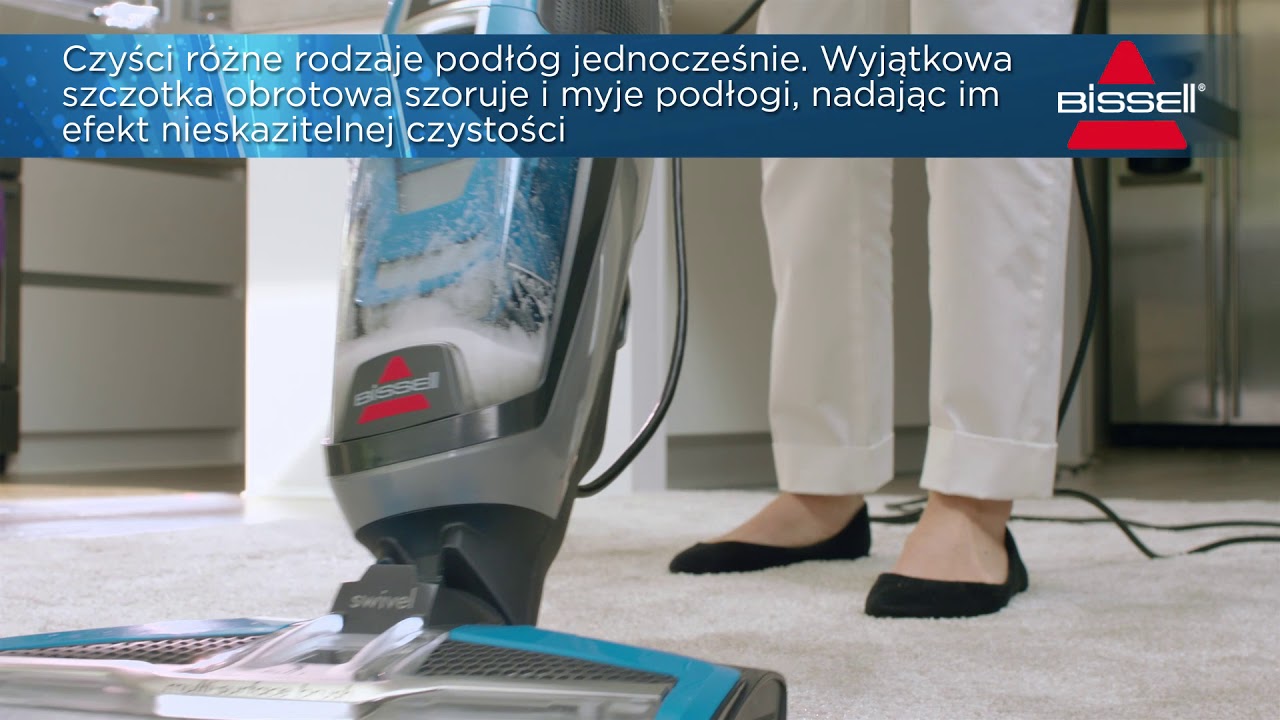 BISSELL CrossWave 17132 &ndash; wielozadaniowy odkurzacz pionowy 3w1