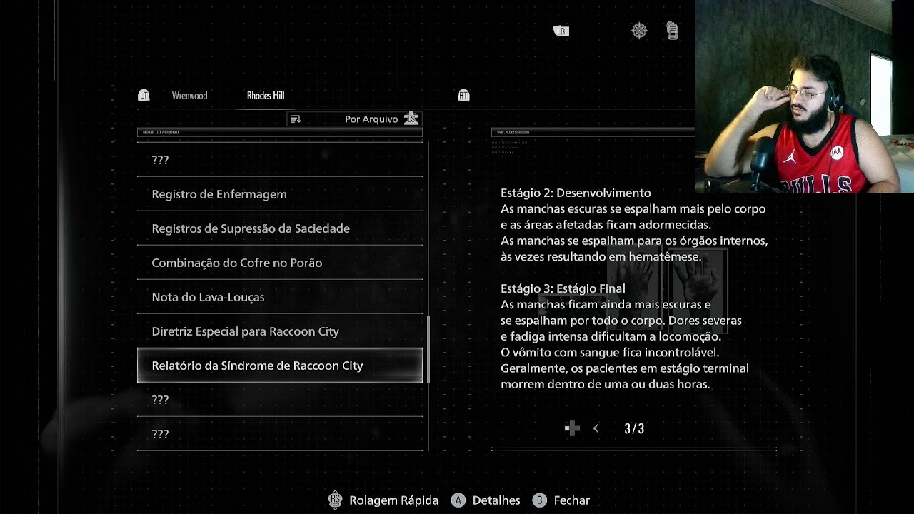 Bora jogar Resident Evil Requiem comigo pela primeira vez, será que o Leon vai de F?