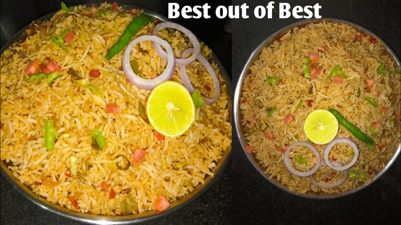 Best fried rice just in 10 minutes 😋 recipe