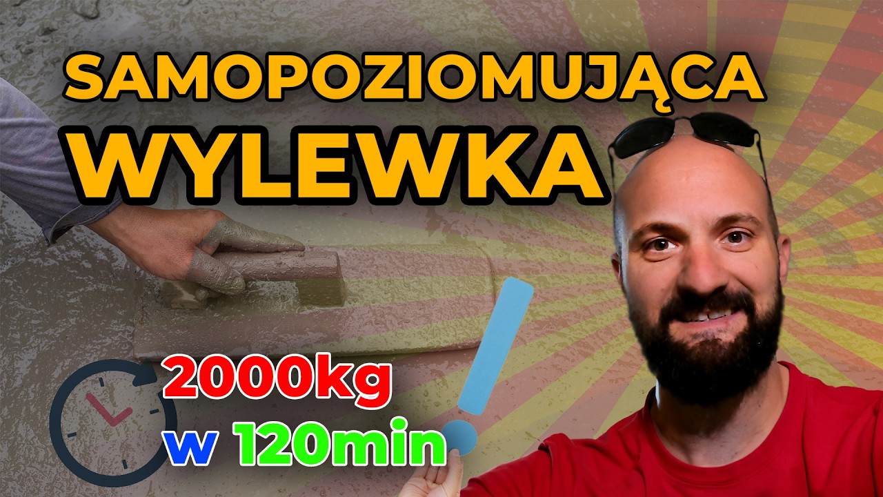 Jak zrobić wylewkę samopoziomującą! 2000kg w 120min