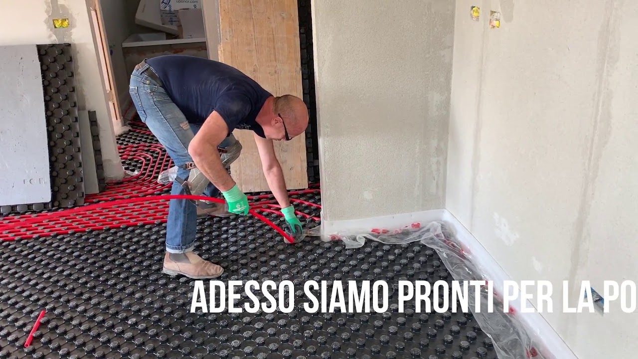Impianto riscaldamento a pavimento