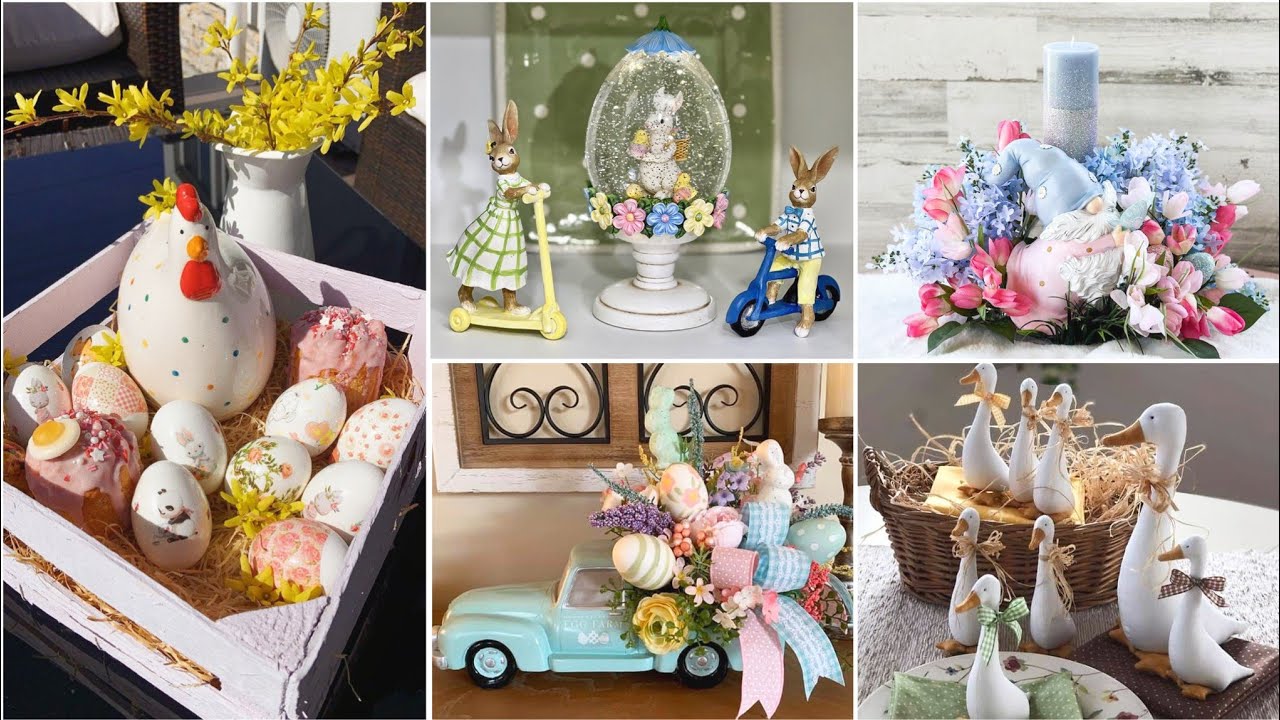 40+Easter Decor That's Perfect For  Your home!Easter Decoration ideas 2024/Easter table decoration