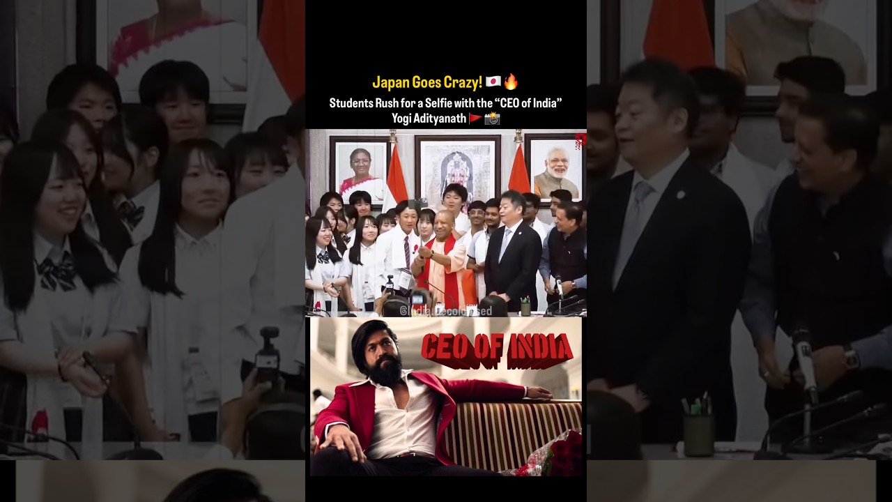 India-Japan Friendship Moment🔥