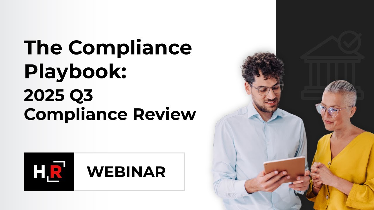The Compliance Playbook: 2025 Q3 Compliance Review