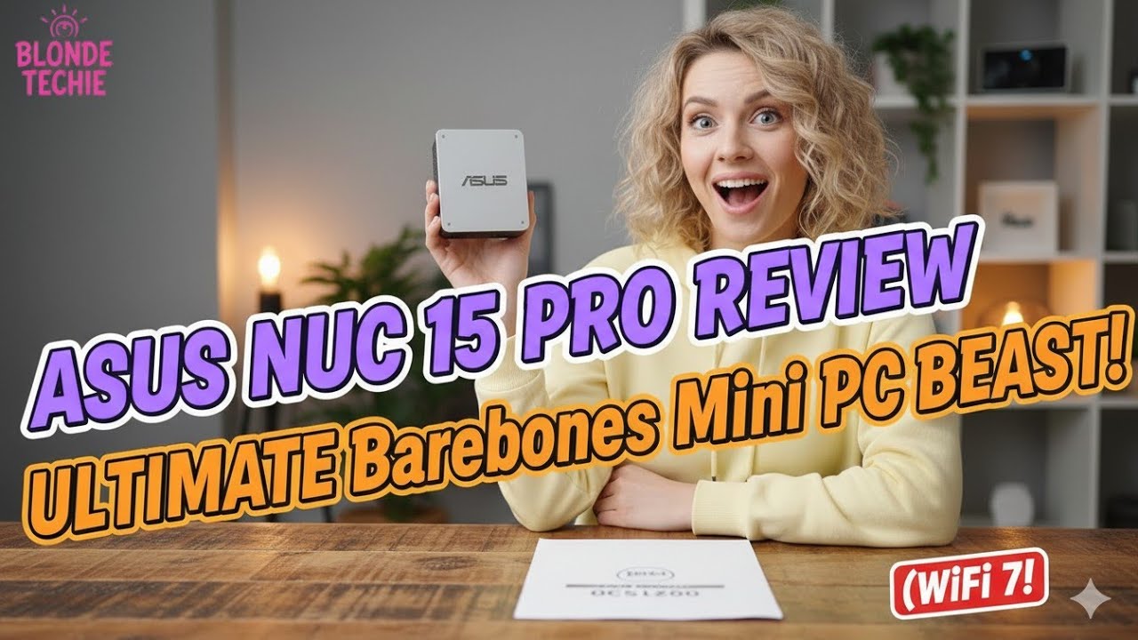 ASUS NUC 15 Pro Review: ULTIMATE Barebones Mini PC BEAST! (WiFi 7!)