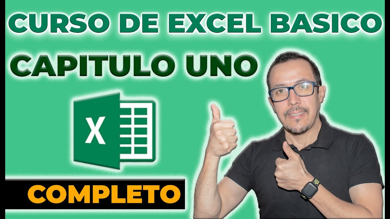 🏛 Curso b&aacute;sico de #EXCEL, #CAPITULO #UNO. 💻 Aprende a usar Excel desde cero, en cinco cap&iacute;tulos 😎😎 👌