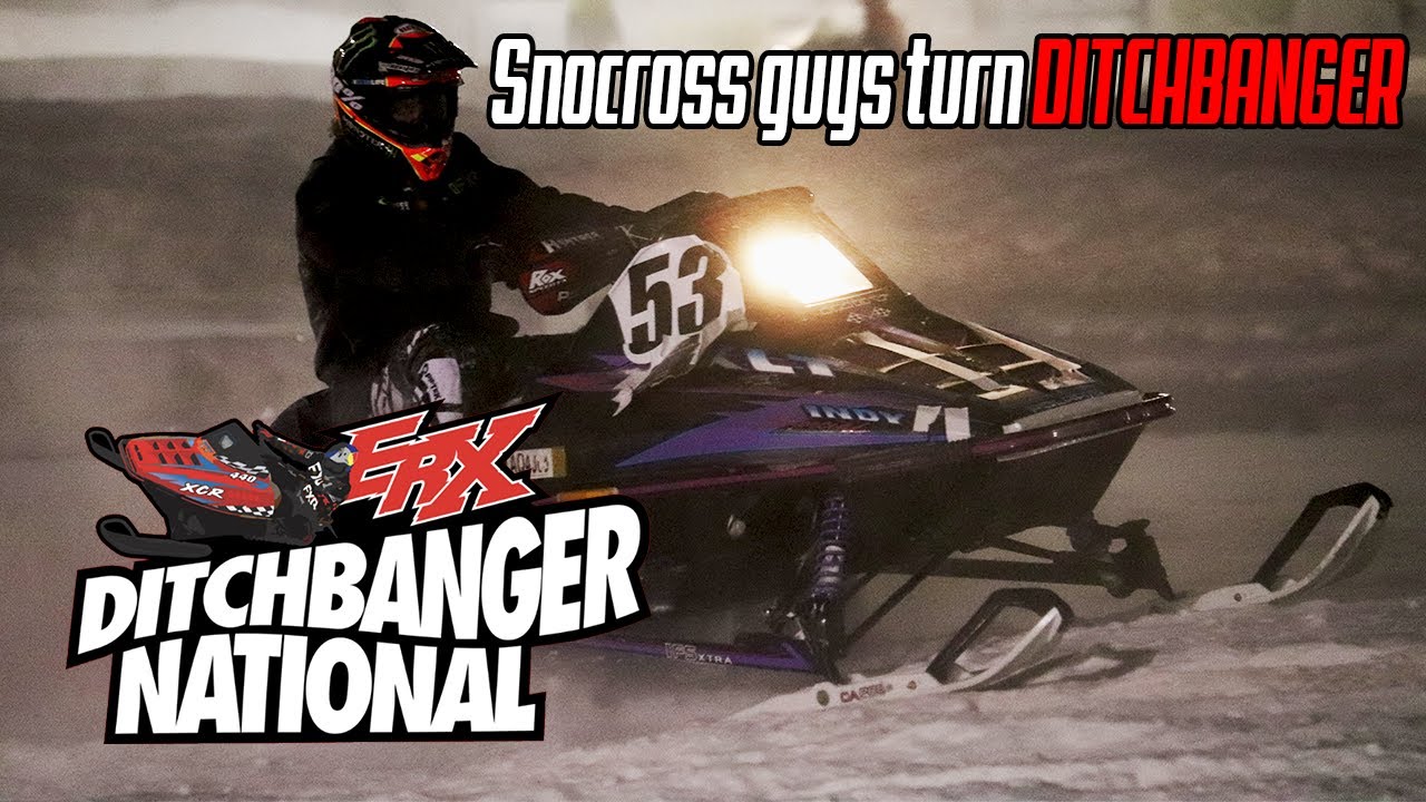 Inaugural Ditchbanger National - ERX Motor Park - Elk River, MN SNOCROSS
