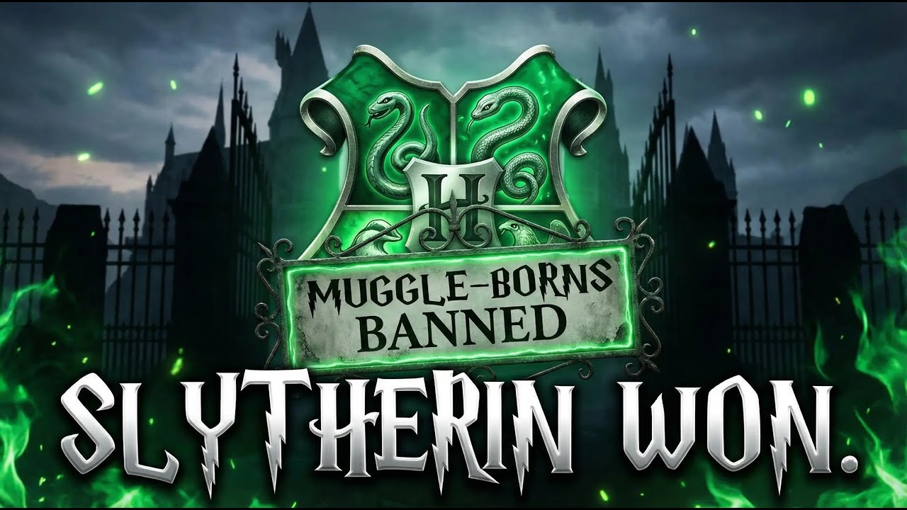 The Dystopian Angle: The Pure-Blood Timeline: What If Slytherin Never Left Hogwarts?