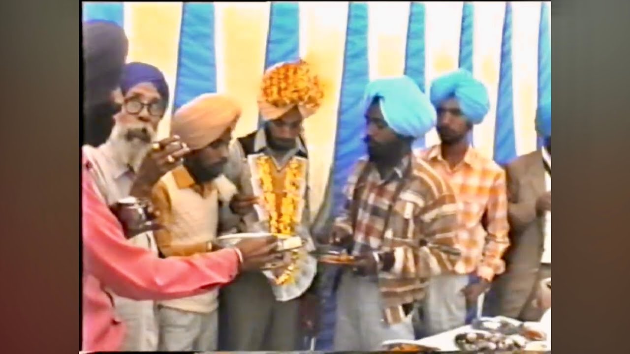1. Late Jasdev Singh Bhaker Wedding 1987