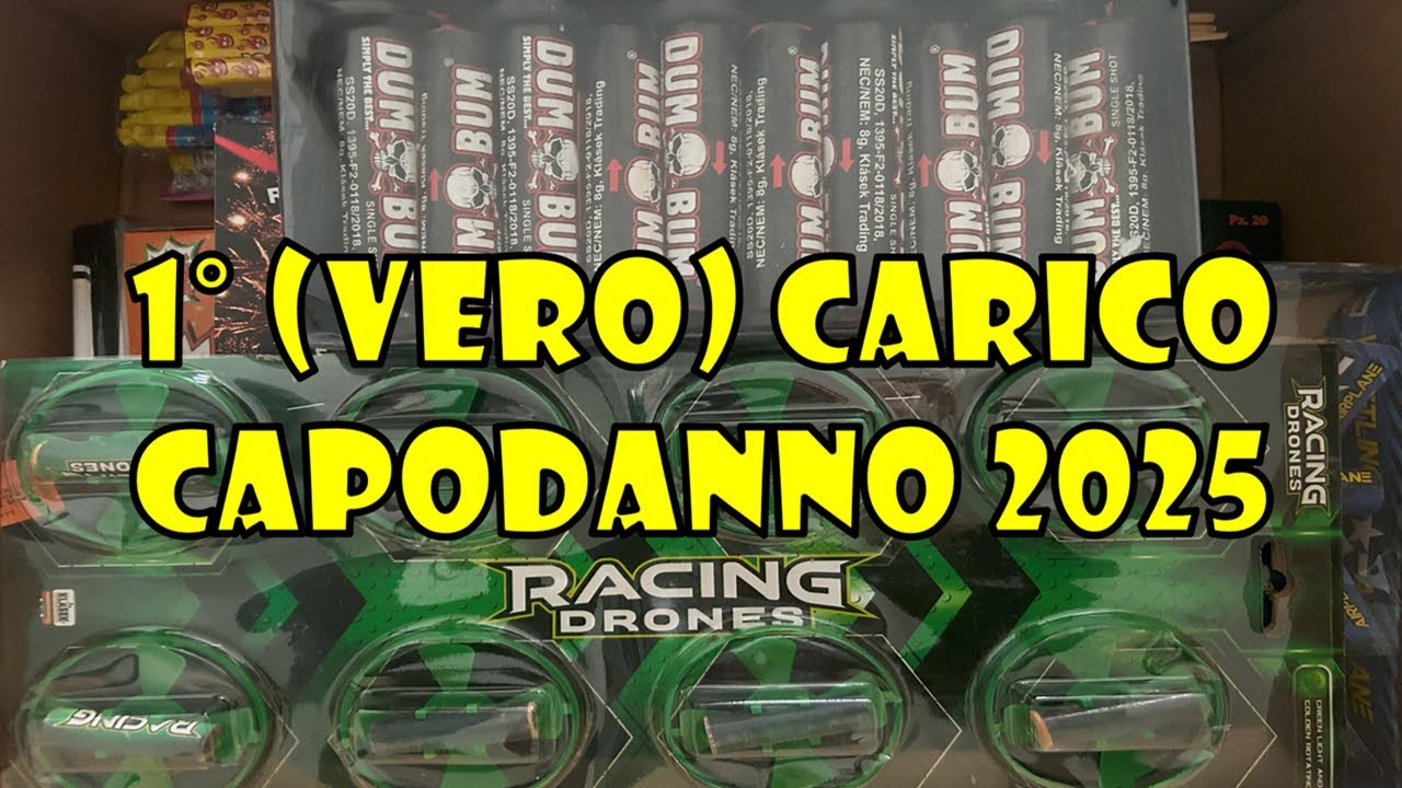 PRIMO VERO CARICO CAPODANNO 2025 - Finalmente arriva la roba seria!