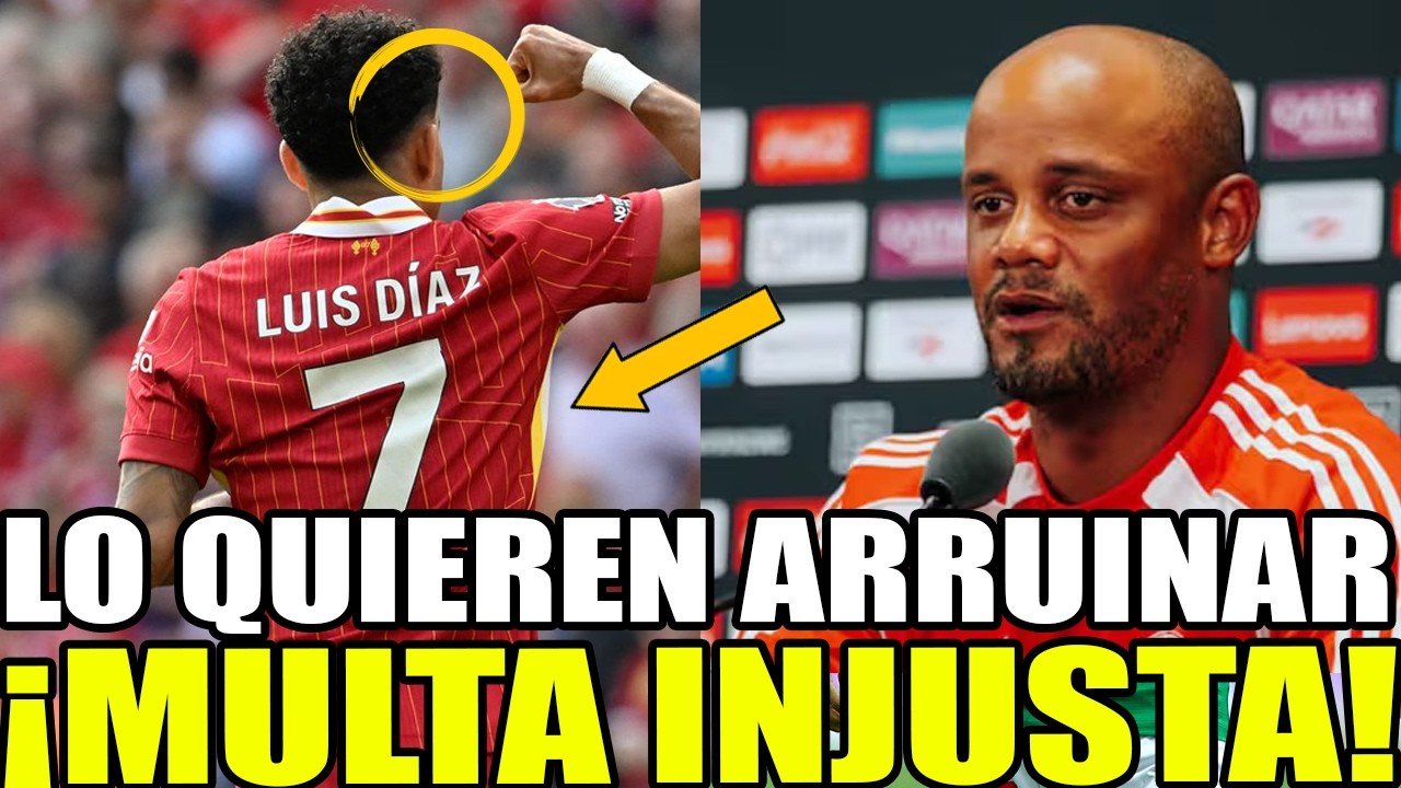 😱🚨 ¡URGENTE! LA TRAMPA DEL BAYERN PARA ROBARLE MILLONES A LUIS DÍAZ Y EL SECRETO DE JAMES EN EE.UU