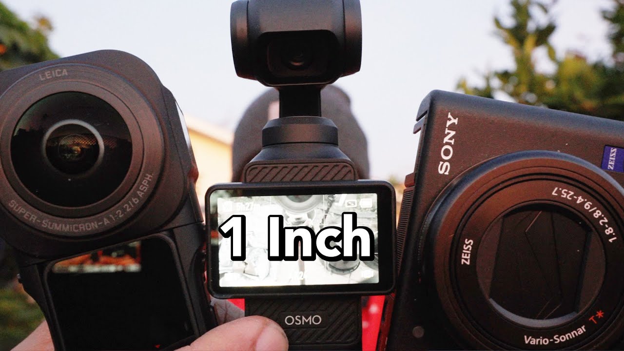 DJI Pocket 3 vs Insta360 1
