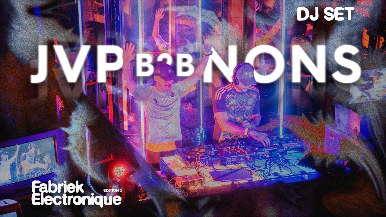 JEAN VILAIN PASCAL b2b NON'S live at FABRIEK ELECTRONIQUE