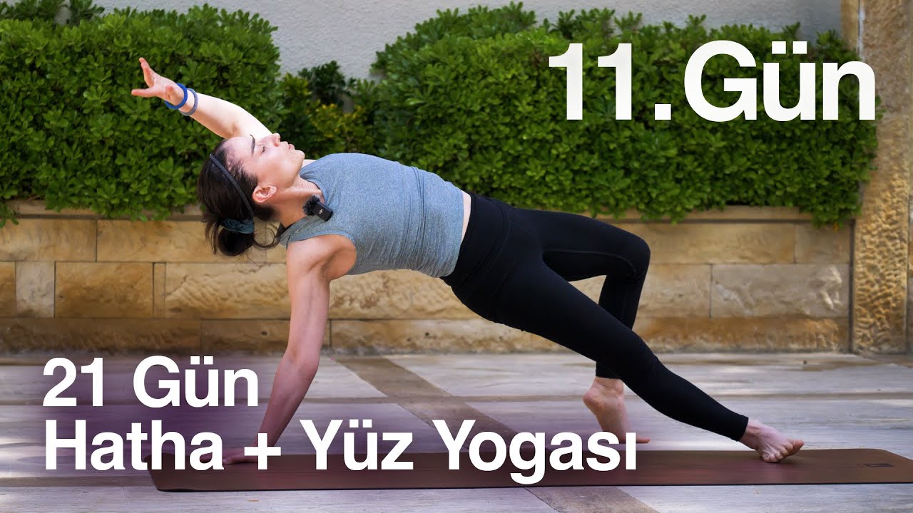 21 Gün Hatha + Yüz Yogası (Karın ve Üst Beden) - 11. Gün #21daychallenge