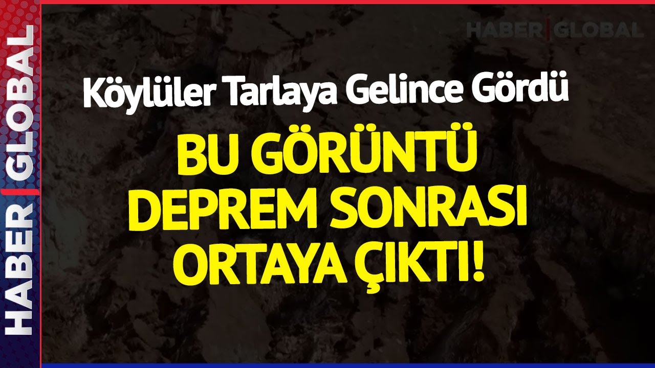 Deprem Sonrası Tarlasına Gelen Köylüler Depremin Gerçek Yüzünü Gördü!