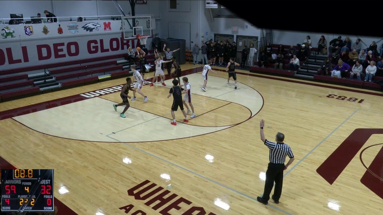 Wheaton Academy High School vs Chicago Christian High School Mens Freshman Basketball