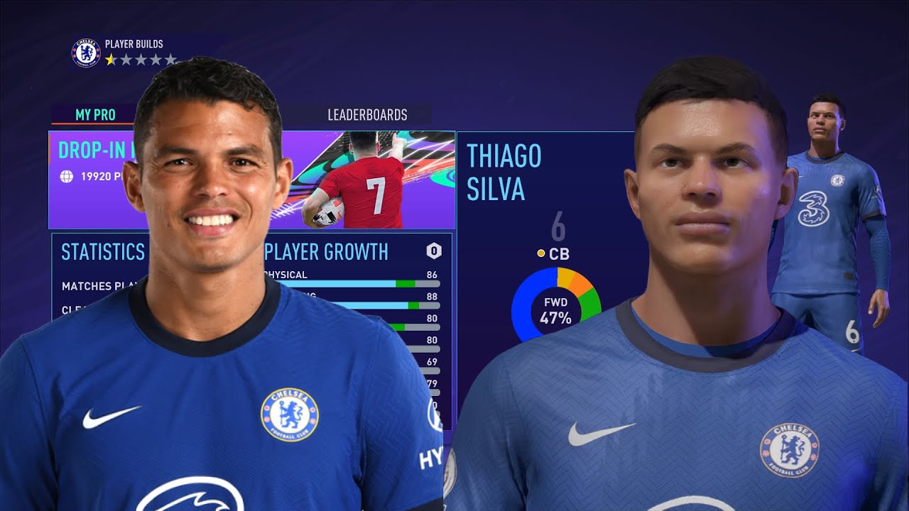 Thiago Silva Player Build Fifa 21 Pro Clubs