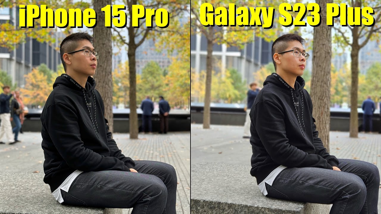 Сравнение камер iPhone 15 Pro и Samsung Galaxy S23 Plus
