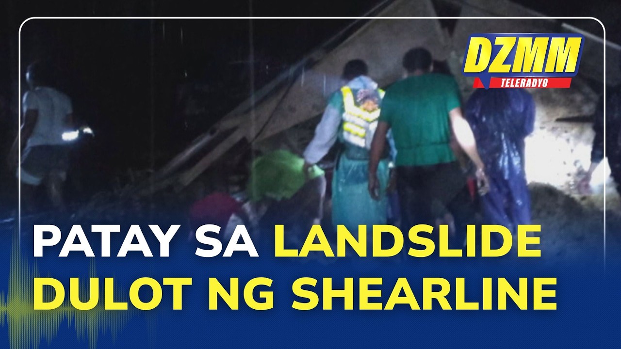 6 dead in landslides in Davao region due to shearline | Kabayan (20 February 2026)