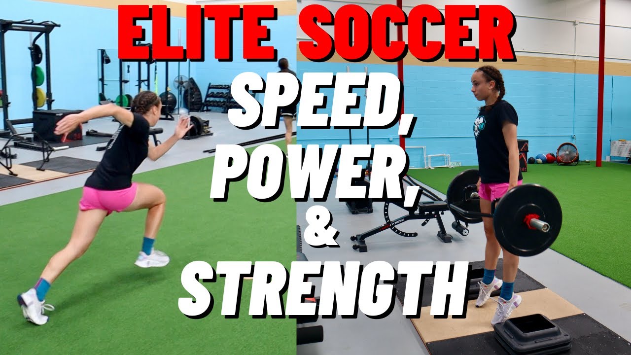 Elite Soccer Speed Training | Soccer Power And Strength Training
