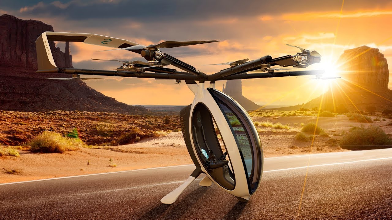 Airscooter: The World&rsquo;s Most Advanced Personal Flying Machine