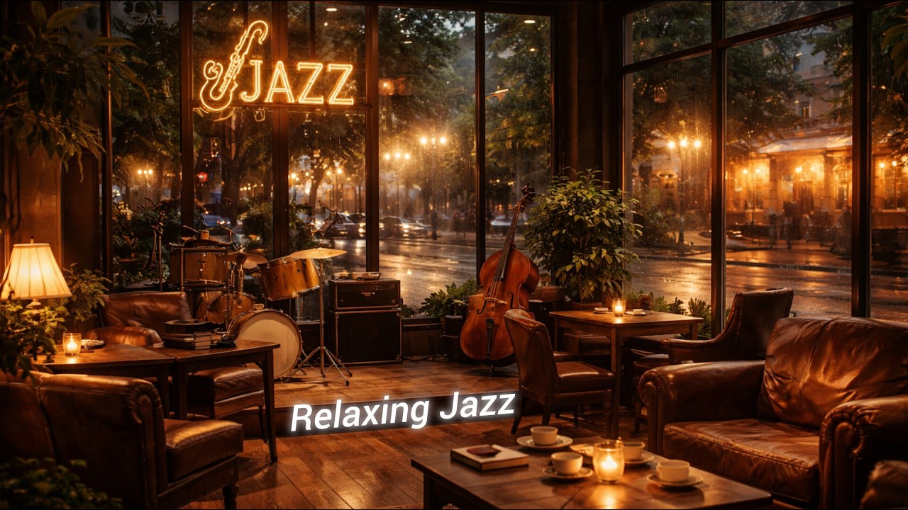 ☕ Relaxing Jazz Radio 24/7 – Calm, Smooth & Cozy Lounge Music