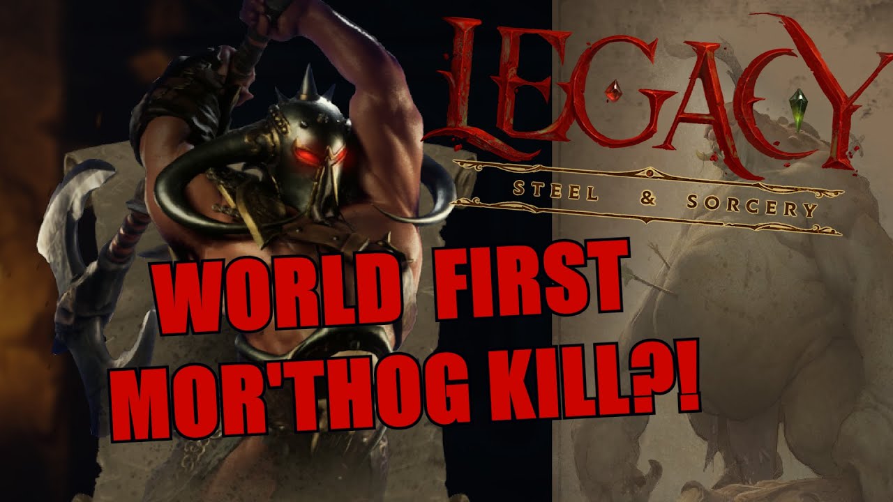 Killing Mor’Thog, the FINAL BOSS in Legacy: Steel and Sorcery