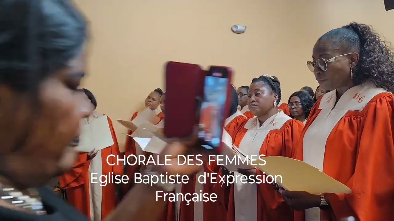CHORALE DES FEMMES DE  L'EGLISE BAPTISTE D'EXPRESSION FRANÇAISE