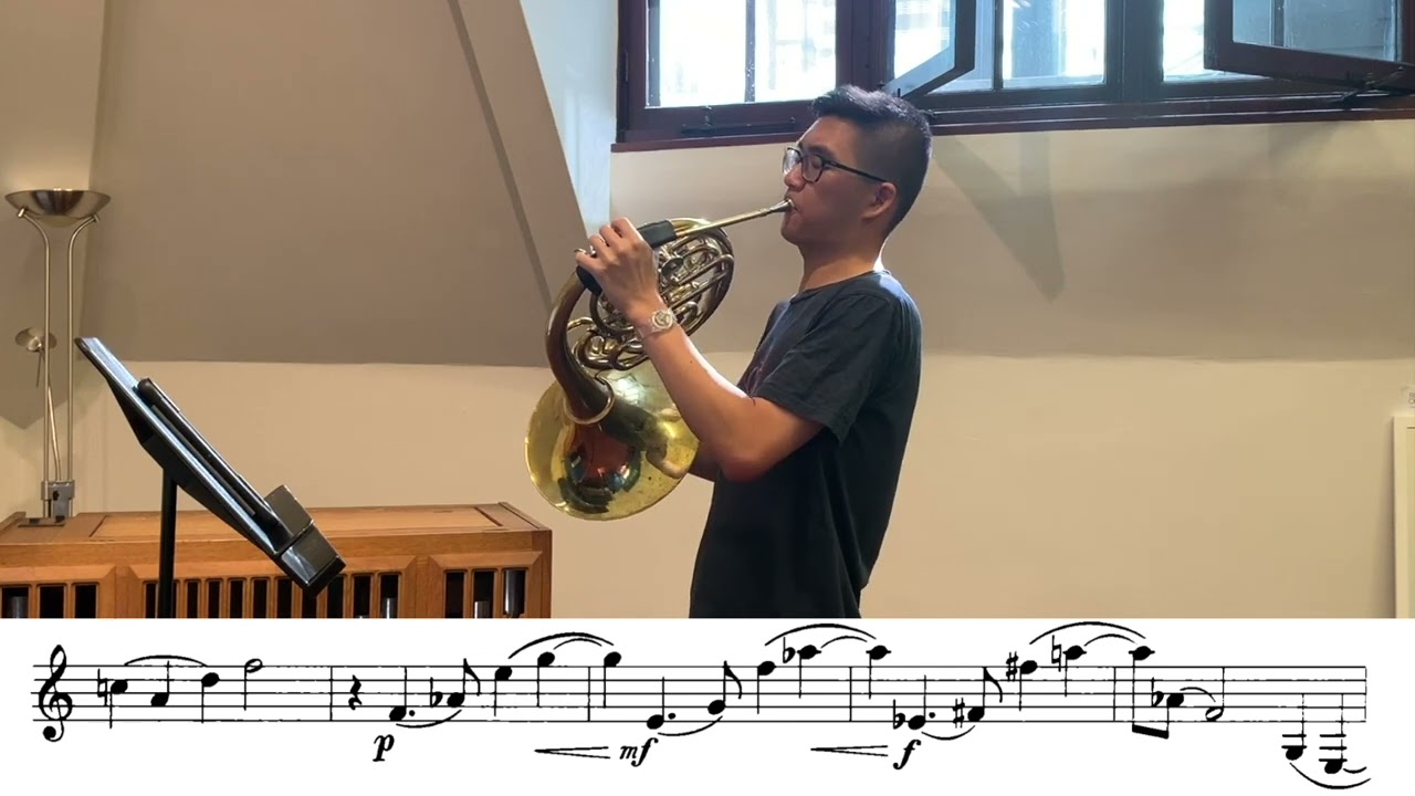 Verne Reynolds: 48 Etudes for French Horn, No. 6 - Isaac Shieh