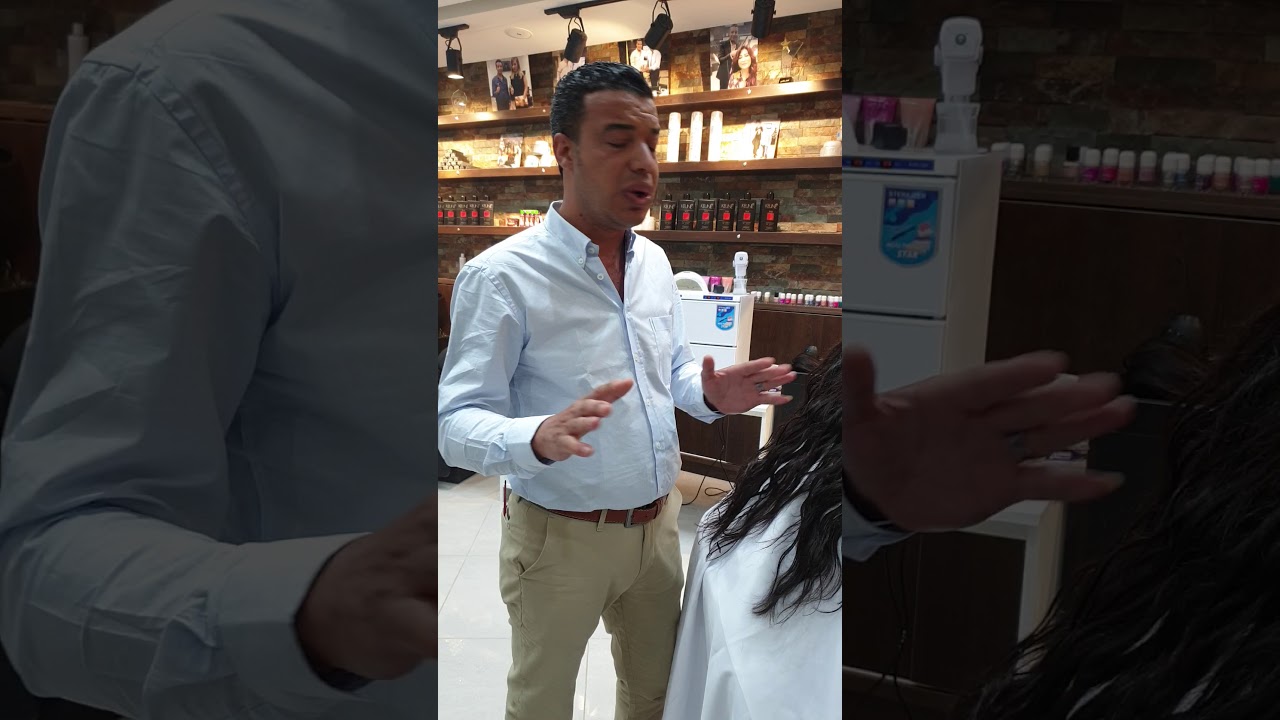 نصيحة مهمه جدا جدا لتركيب الشعر 👌 مع خبير الشعر العالمى مختار إسماعيل ✂️✂️