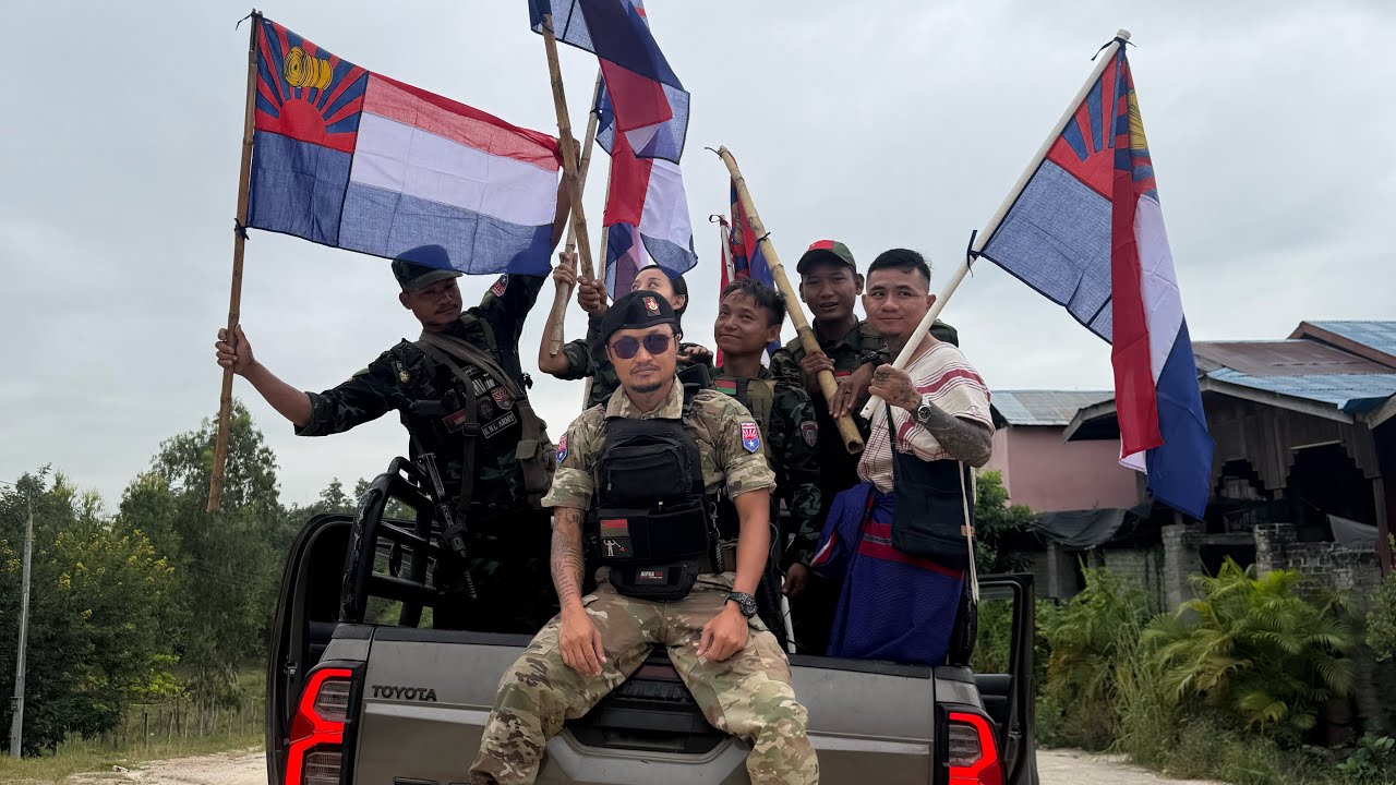 KNLA Cobra Saw Kaw Celebrating Victory