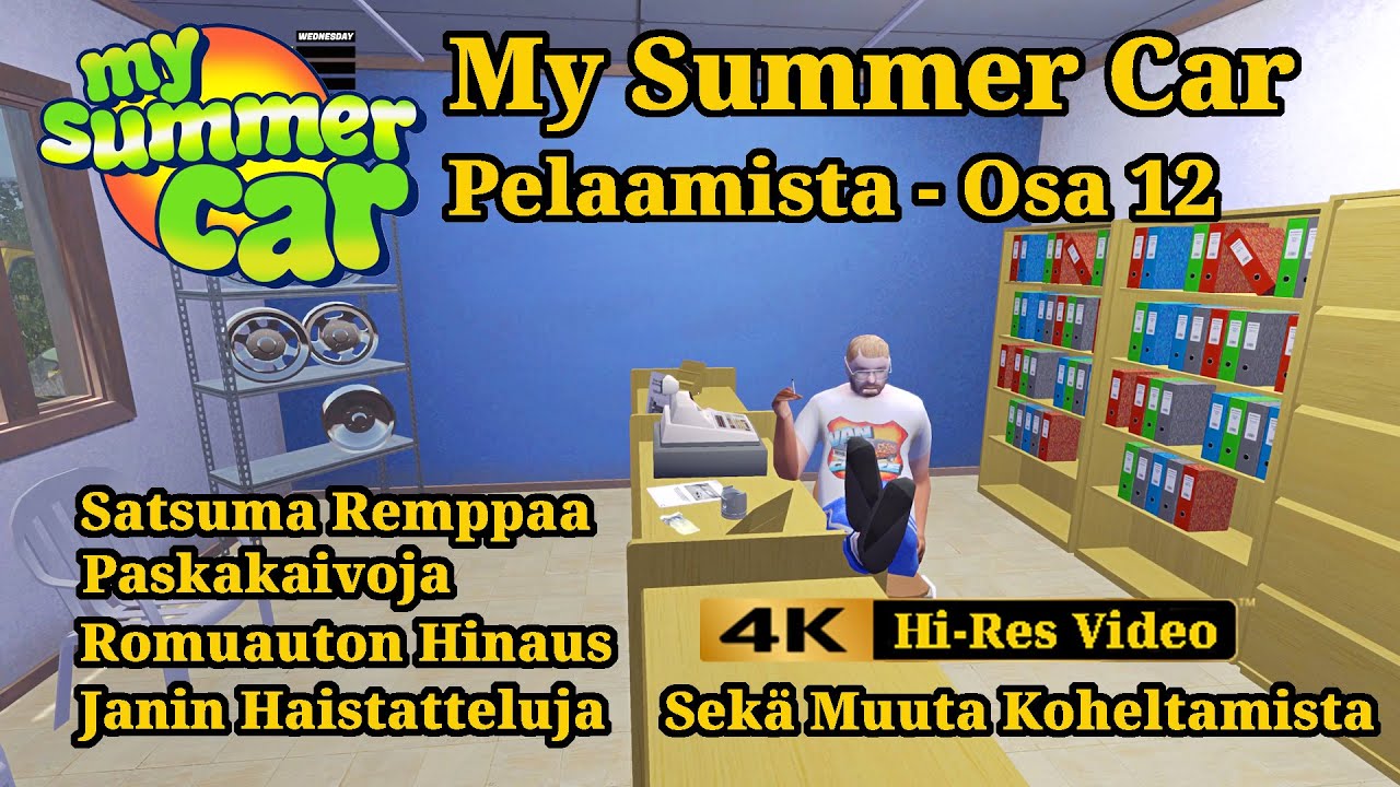 My Summer Car - Pelaamista Osa 12