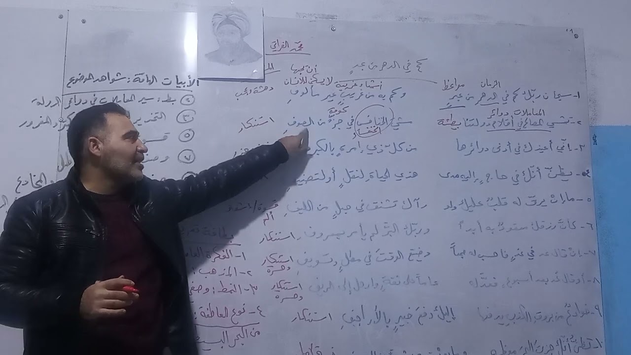 قصيده كم في الدهر من عبر