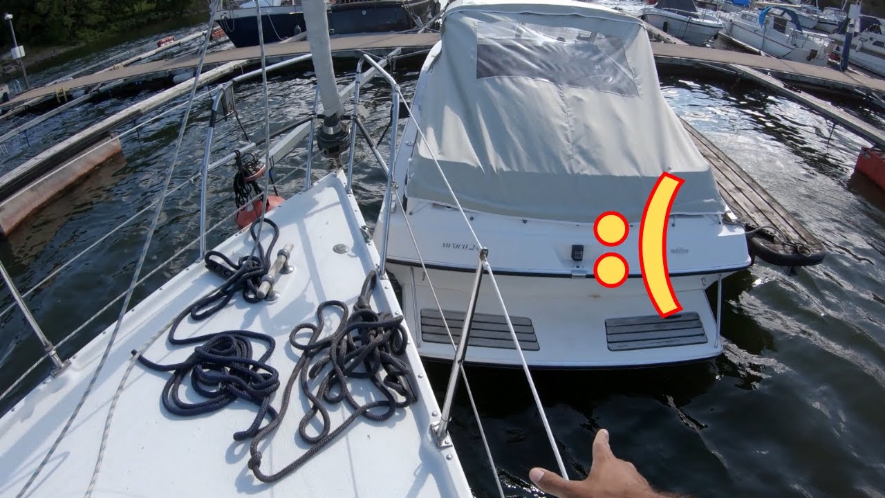 Manejo mi velero solo por primera vez y no va bien :(