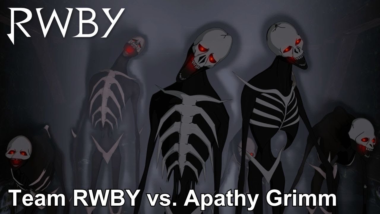 Team RWBY vs. Apathy Grimm (Full Scene) | RWBY