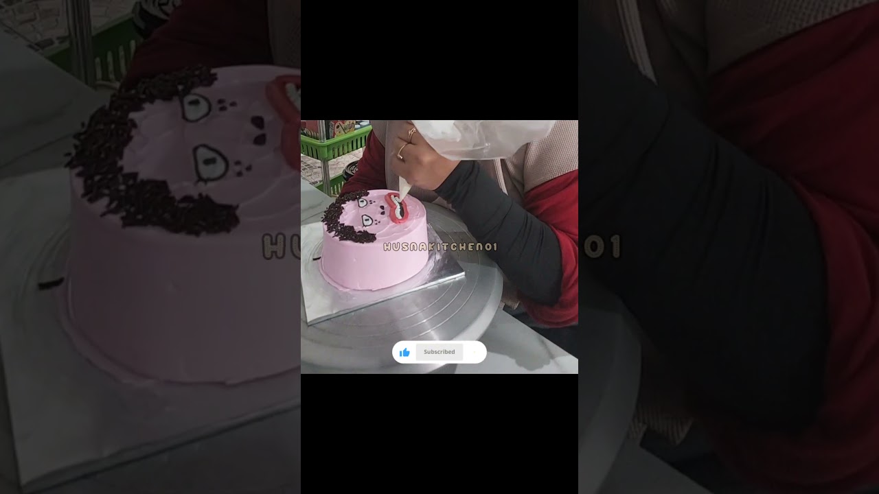 Dekor ugly cake sambil curcol 😁🙏 