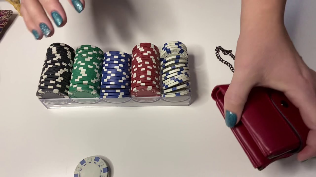 💰 Clicking, Tapping, Mixing & Rubbing Poker Chips ASMR (Soft-Spoken)