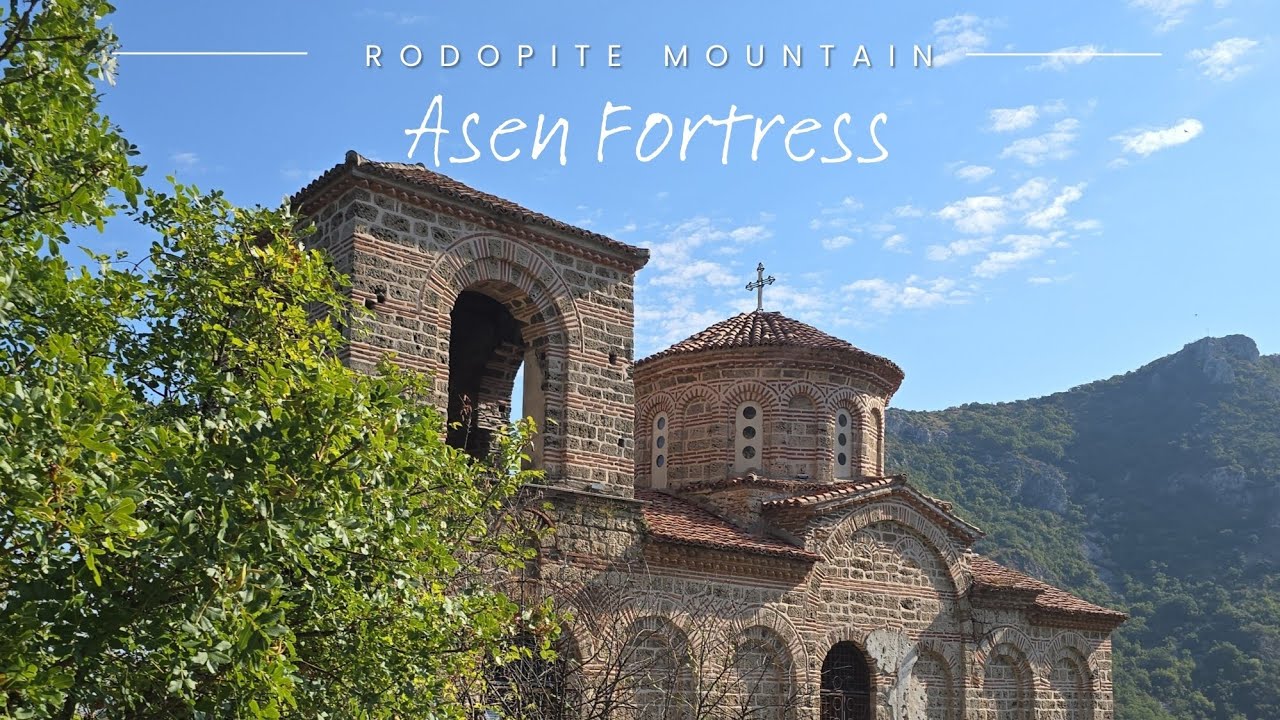 Asen’s Fortress – Aerial and Ground Views of Bulgaria’s Majestic Medieval Stronghold (4K)