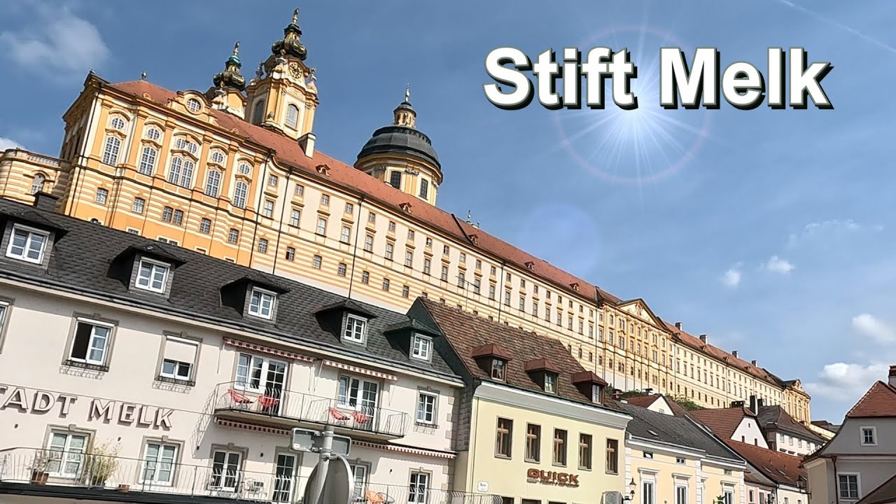 Stift Melk   E-Bike Tour St.Pölten - Stift Melk und retour ca.60 km 4K