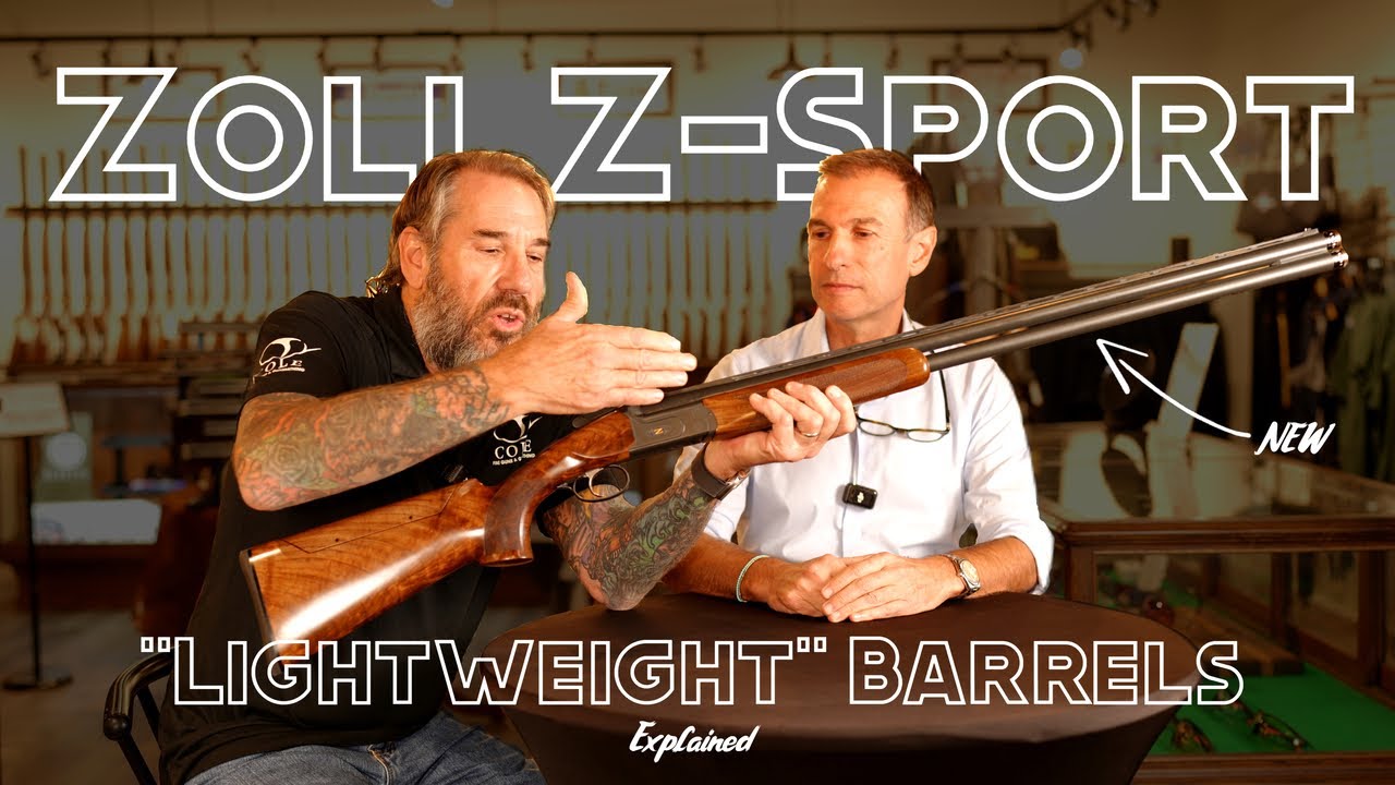 Zoli Z-Sport Lightweight Shotgun Barrels w/ Paolo Zoli & Rich Cole - Balance, Handling & Performance