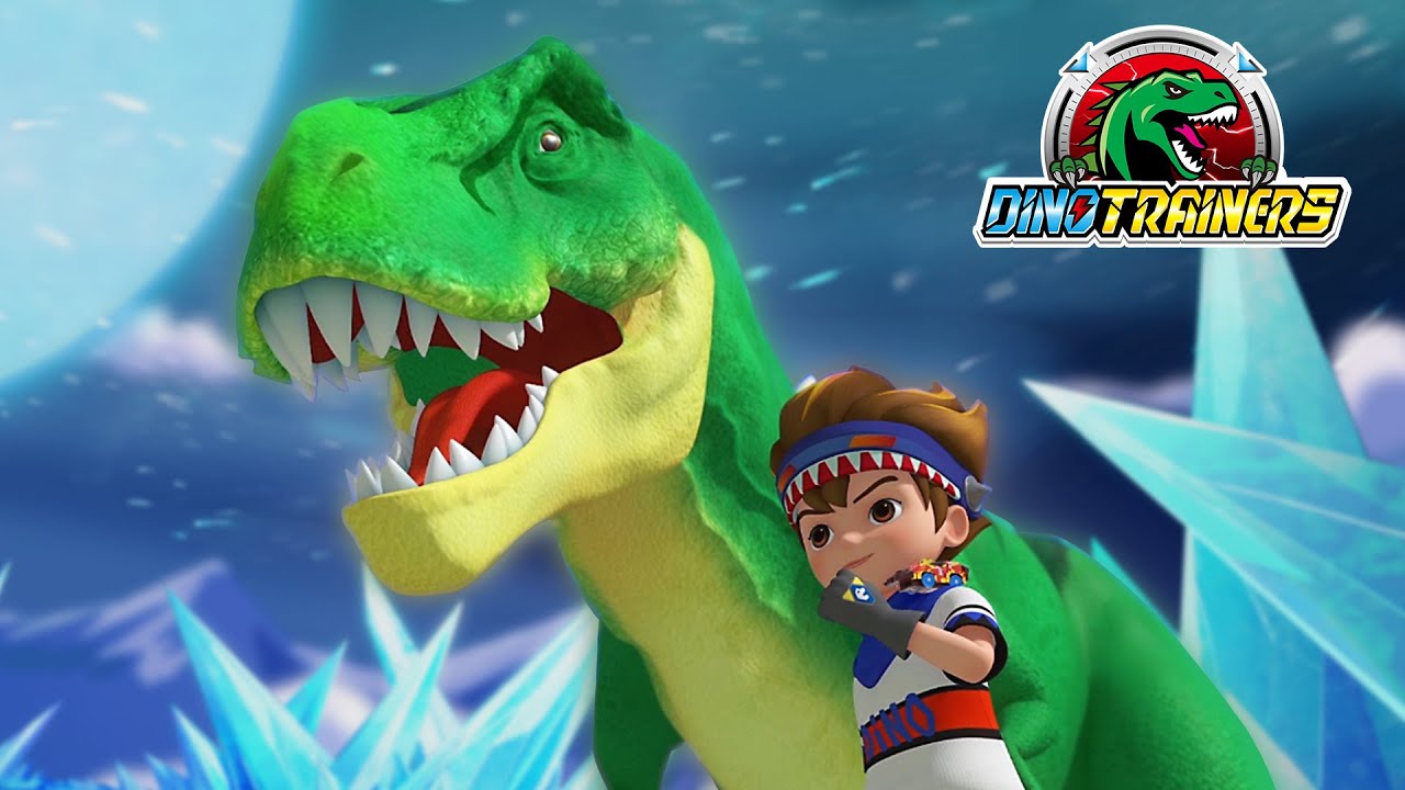 🦖DinoTrainers | Best Dino Training with Ritchie & T rex | Dinosaurs for Kids | Cartoon | Jurassic