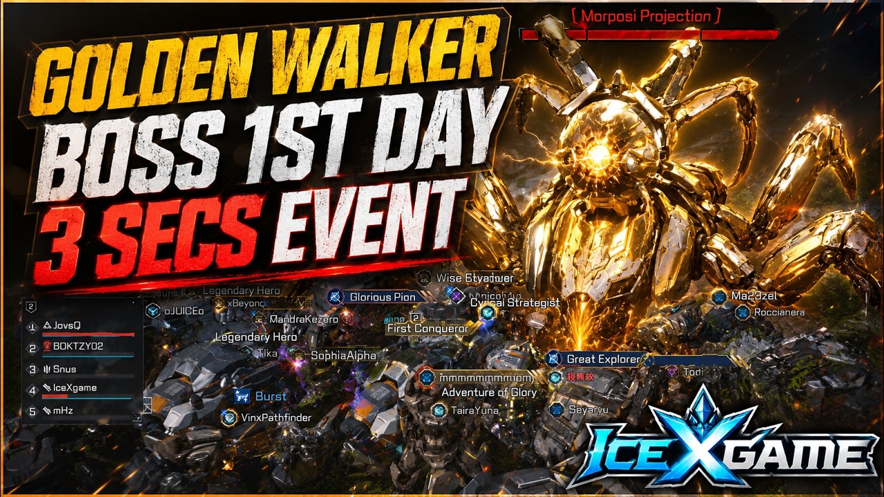 RF Online Next Golden Walker 1st Day Event