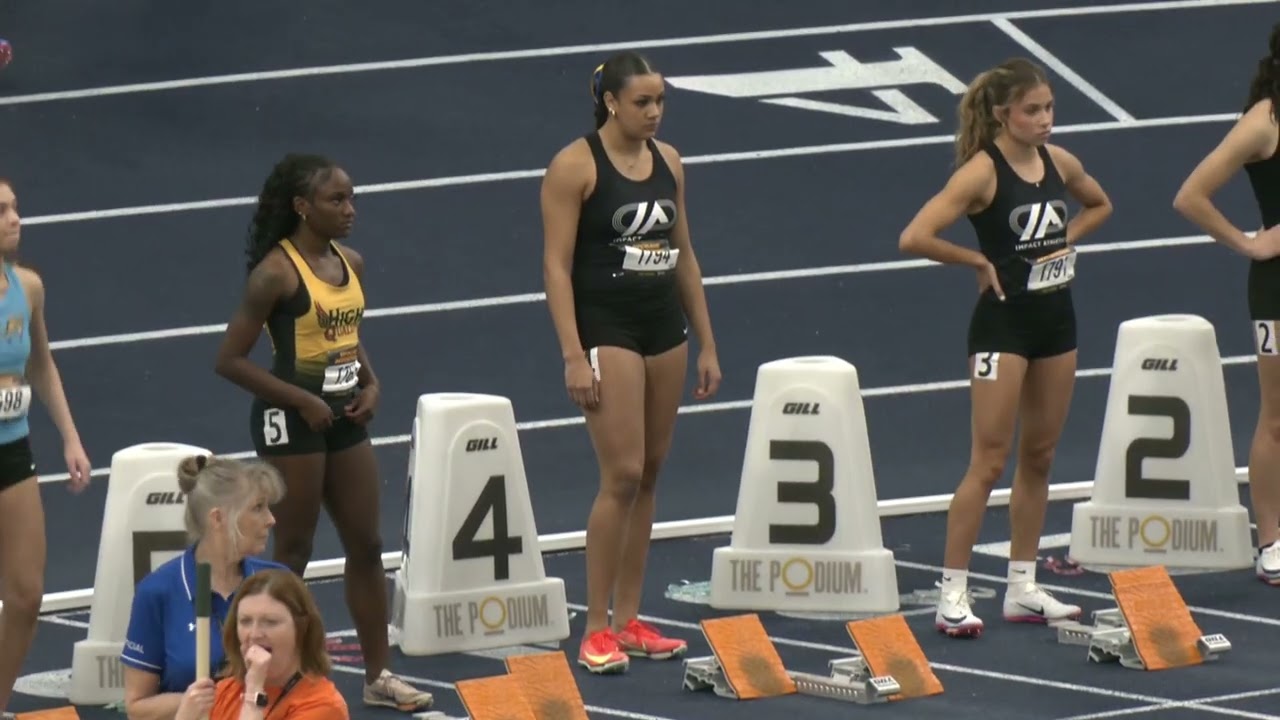 Girls 60m High School Invitational Final - Spokane High School Invitational 2026 [Full Race Replay]