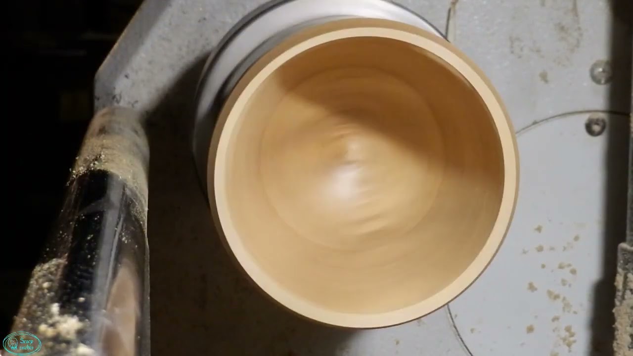 Woodturning hollowing end grain .Carbide.