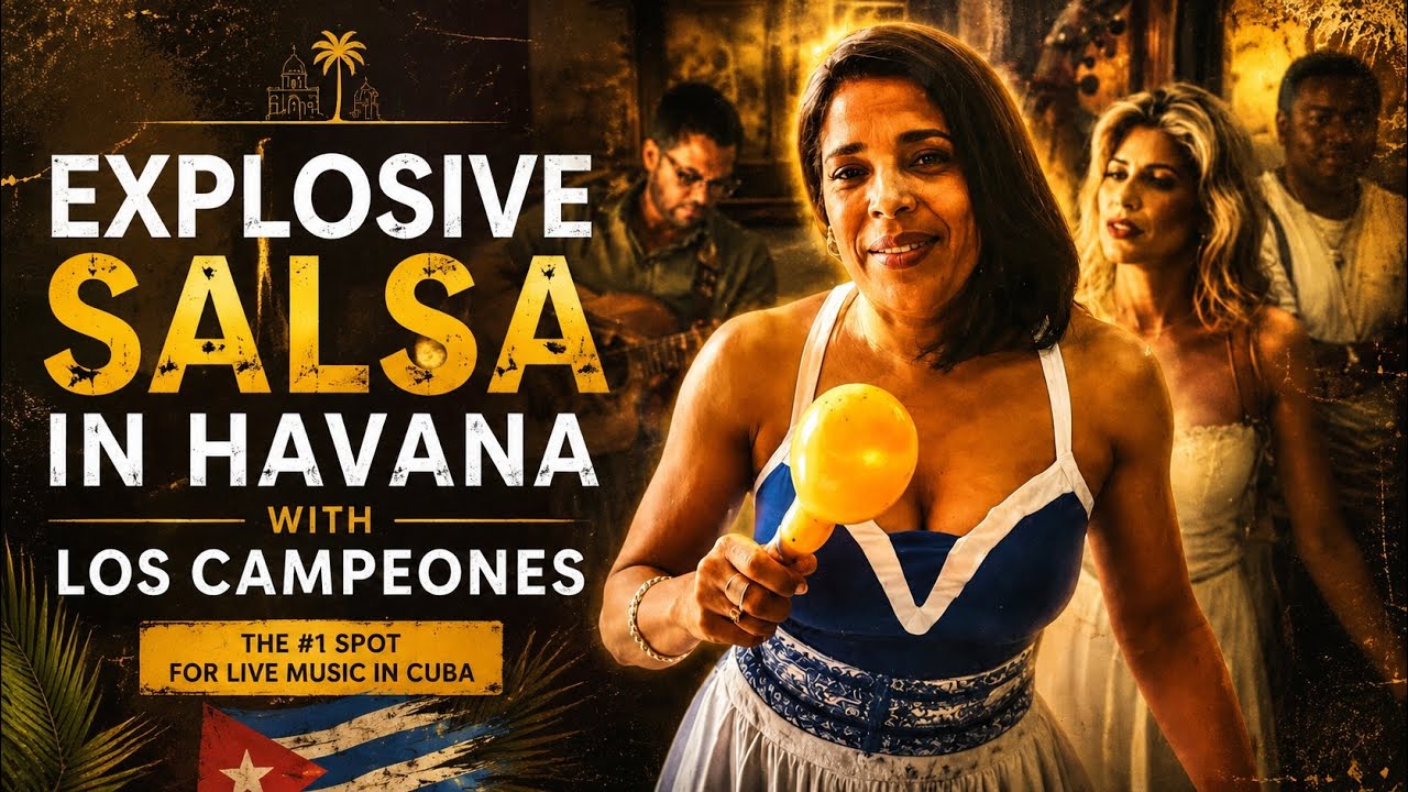 Unbelievable Show! Explosive Salsa in Havana with Los Campeones
