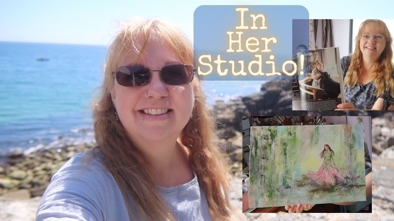 Fairytale painting ~ Vanlife Cornwall roadtrip ~ Art photography ~ British summer fun!