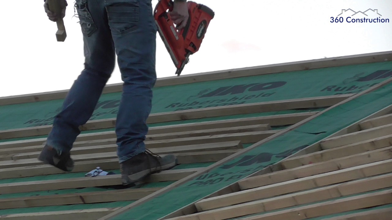 Roofing - Installation of Felt & Battens